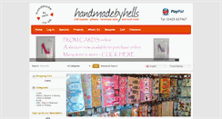 Desktop Screenshot of handmadebyhells.com